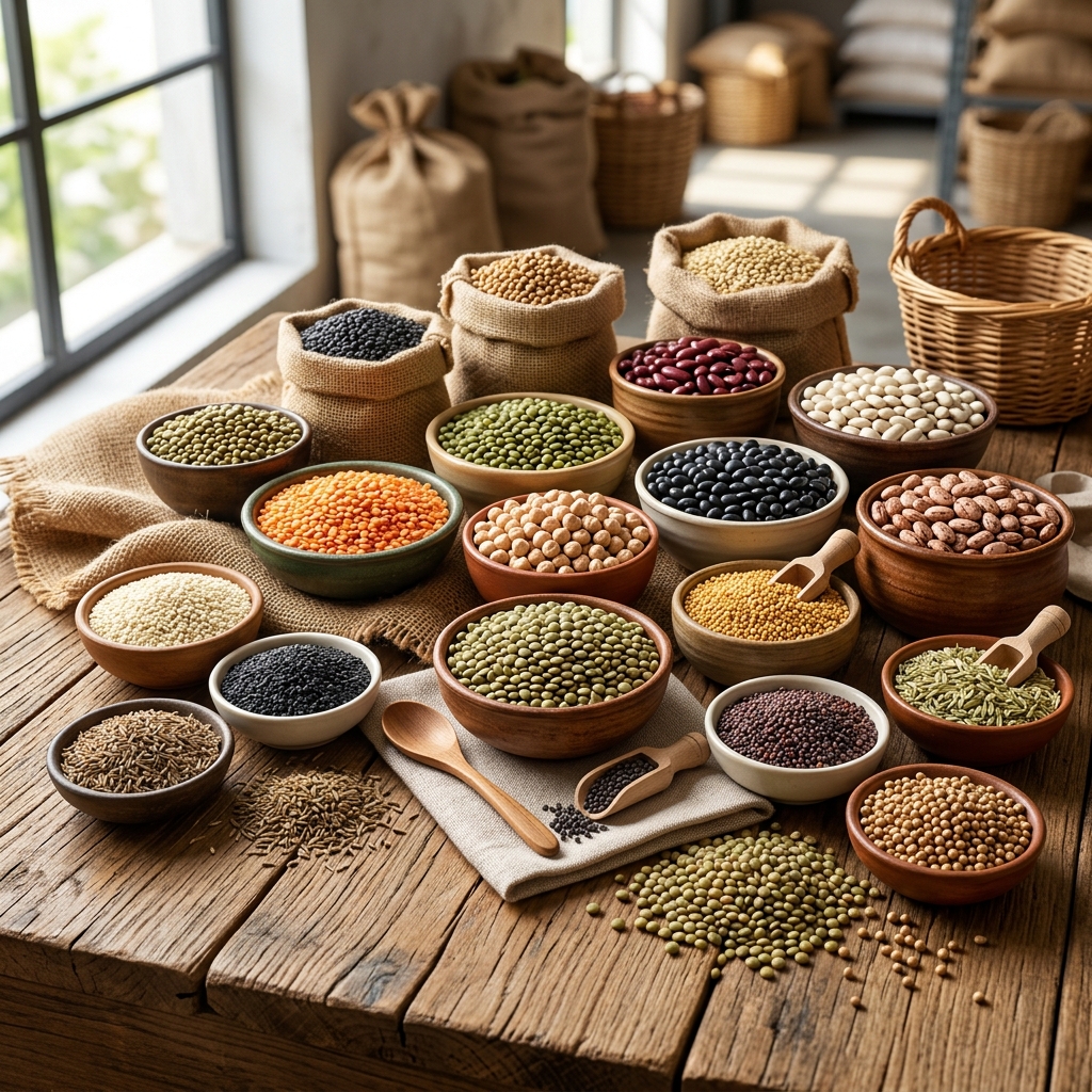Indian Seeds and Pulses Exporter
