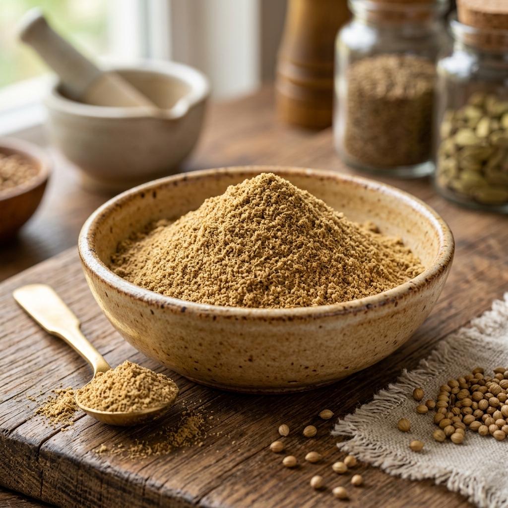 Coriander Powder – Premium Export Quality | Ambe Terra International