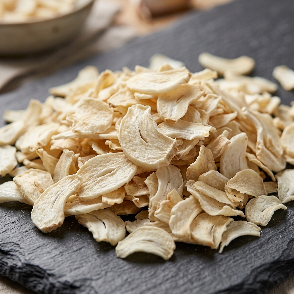 Dehydrated Garlic Flakes – Premium Export Quality | Ambe Terra International