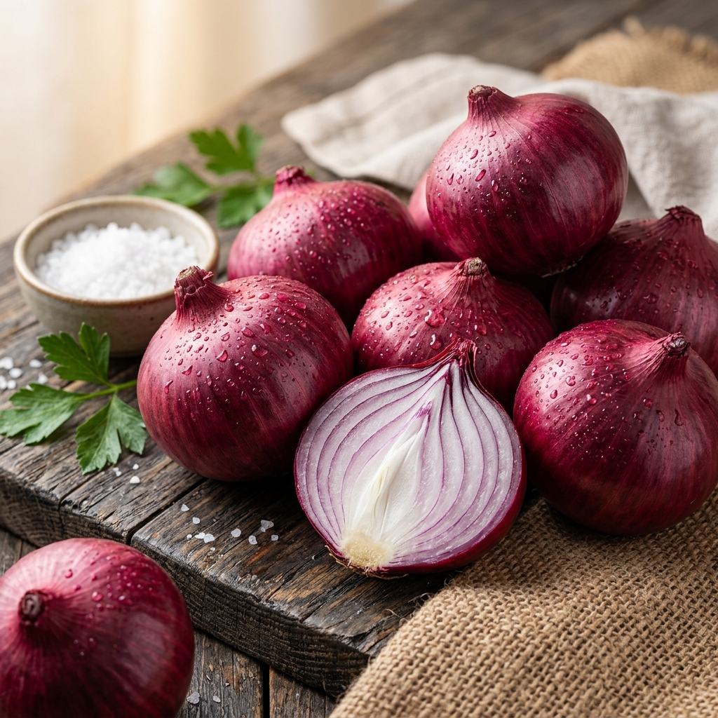 Fresh Red Onions – Premium Export Quality | Ambe Terra International