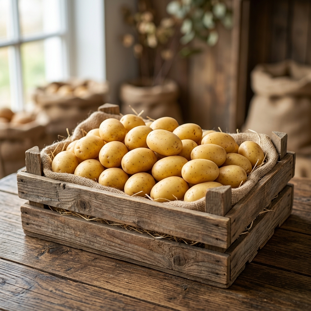 Fresh Golden Potatoes – Premium Export Quality | Ambe Terra International